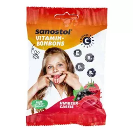 SANOSTOL Βιταμινούχα γλυκά βατόμουρο-κασίς, 75 g
