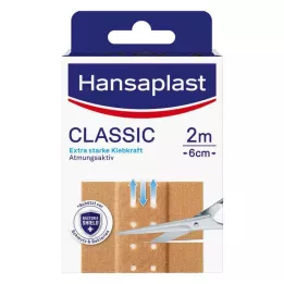 HANSAPLAST Κλασικός γύψος 6 cmx2 m, 1 τεμάχιο