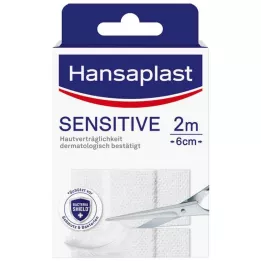 HANSAPLAST Ευαίσθητος γύψος υποαλλεργικός 6 cmx2 m, 1 τεμάχιο