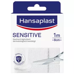 HANSAPLAST Ευαίσθητος γύψος υποαλλεργικός 8 cmx1 m, 1 τεμ