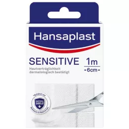 HANSAPLAST Ευαίσθητος γύψος υποαλλεργικός 6 cmx1 m, 1 τεμ