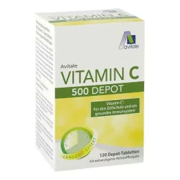 VITAMIN C 500 mg Depot δισκία, 120 κάψουλες