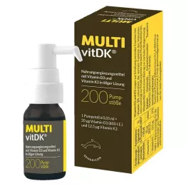 MULTIVITDK Διάλυμα βιταμίνης D3+K2, 10 ml