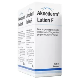 AKNEDERM Λοσιόν F, 2X30 ml