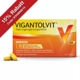 VIGANTOLVIT Ανοσοποιητικά επικαλυμμένα με λεπτό υμένιο δισκία, 30 τεμάχια