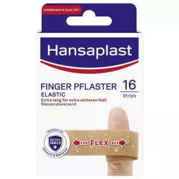 HANSAPLAST Ελαστικές λωρίδες γύψου για δάχτυλα, 16 τεμ
