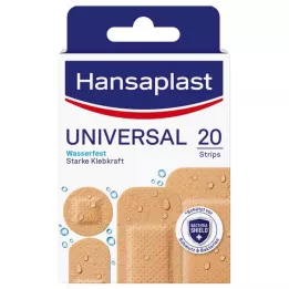 HANSAPLAST Αδιάβροχες λωρίδες γύψου γενικής χρήσης, 20 τεμάχια