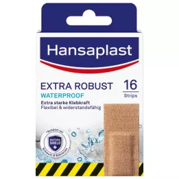 HANSAPLAST Εξαιρετικά ανθεκτικές αδιάβροχες λωρίδες σοβά, 16 τεμ