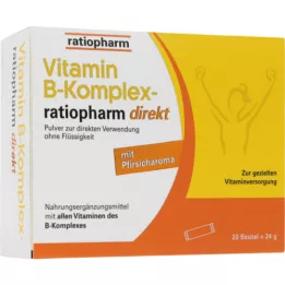 VITAMIN B-KOMPLEX-ratiopharm direct σκόνη, 20 τεμάχια