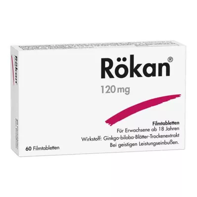 RÖKAN 120 mg επικαλυμμένα με λεπτό υμένιο δισκία, 60 τεμάχια RÖKAN 120 mg επικαλυμμένα με λεπτό υμένιο δισκία, 60 τεμάχια