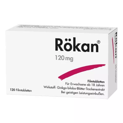 RÖKAN 120 mg επικαλυμμένα με λεπτό υμένιο δισκία, 120 τεμάχια