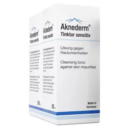 AKNEDERM Βάμμα ευαίσθητο, 2X50 ml