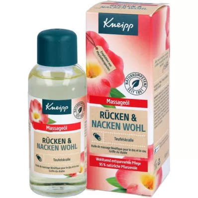 KNEIPP Λάδι μασάζ για την πλάτη &amp; Λάδι για το λαιμό, 100 ml