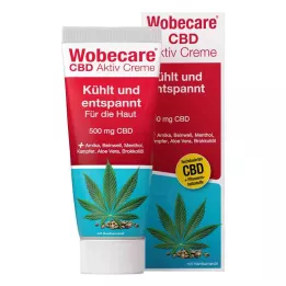 WOBECARE CBD Ενεργή κρέμα, 100 ml