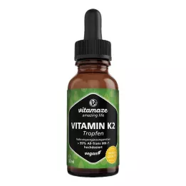 VITAMIN K2 MK7 σταγόνες υψηλής δόσης vegan, 50 ml