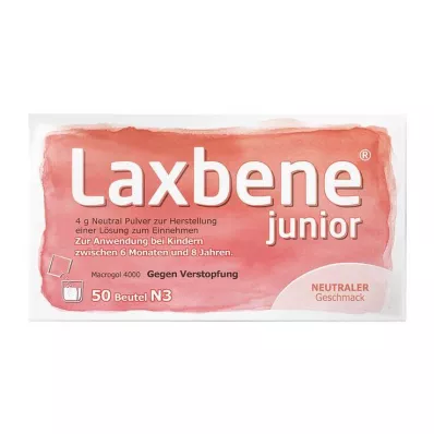 Laxbene® junior 4 g Neutral Children 6M-8Y, 50X4 g