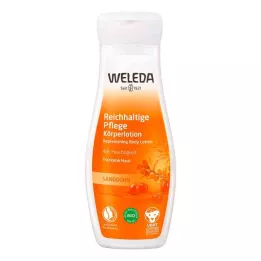 WELEDA Λοσιόν σώματος με πλούσια φροντίδα από ιπποφαές, 200 ml