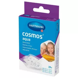 COSMOS λωρίδες γύψου aqua 3 μεγέθη, 20 τεμάχια