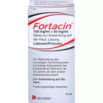 FORTACIN 150 mg/ml + 50 mg/ml σπρέι για εφαρμογή στο δέρμα, 5 ml