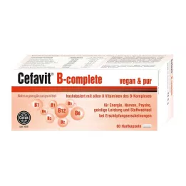 CEFAVIT Σκληρές κάψουλες B-complete, 60 τεμάχια