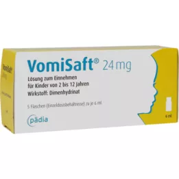 VOMISAFT 24 mg πόσιμο διάλυμα, 5X6 ml