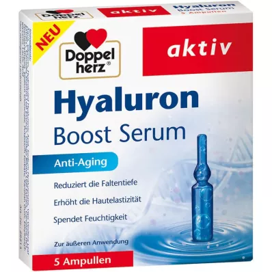 DOPPELHERZ Αμπούλες ορού Hyaluron Boost Serum, 5 τεμ
