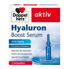 DOPPELHERZ Αμπούλες ορού Hyaluron Boost Serum, 5 τεμ