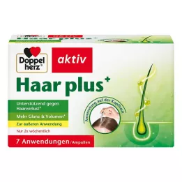 DOPPELHERZ Αμπούλες Hair plus, 7 τεμ