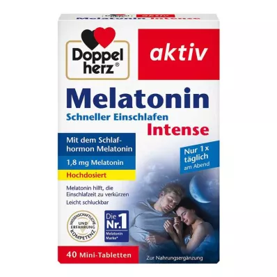 DOPPELHERZ δισκία μελατονίνης, 40 τεμάχια