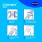αποστειρωμένος επίδεσμος τραυμάτων cosmopor® 10 cm x 8 cm, 5 τεμάχια