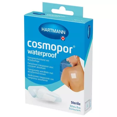 cosmopor® αδιάβροχο 7,2 cm x 5 cm αποστειρωμένο, 5 τεμ