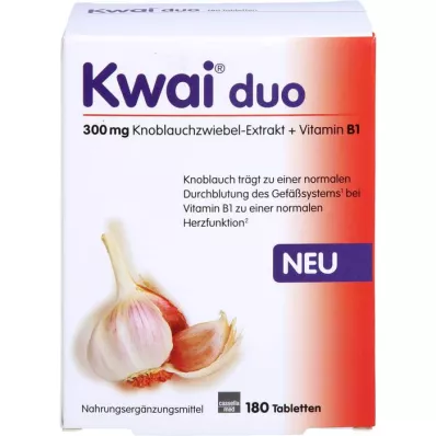 KWAI δισκία duo, 180 τεμάχια