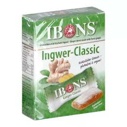 IBONS Ginger Classic Box μαστιχωτά γλυκά, 60 g