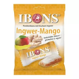 IBONS Τζίντζερ Μάνγκο Ζαχαρωτό σακουλάκι, 92 g