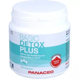 PANACEO Κάψουλες Basic Detox Plus, 100 κάψουλες