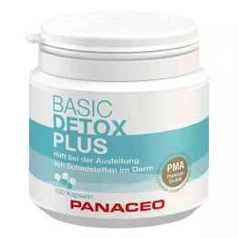 PANACEO Κάψουλες Basic Detox Plus, 100 κάψουλες