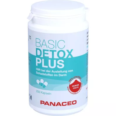 PANACEO Κάψουλες Basic Detox Plus, 200 κάψουλες