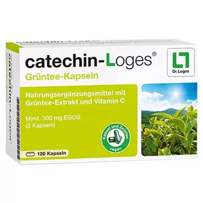 CATECHIN-Loges κάψουλες πράσινου τσαγιού, 120 κάψουλες
