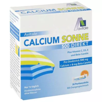 Calcium Sonne 500 sticks απευθείας μερίδας, 30 τεμάχια