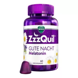 WICK ZzzQuil Good Night Soft Gummies, 60 τεμάχια