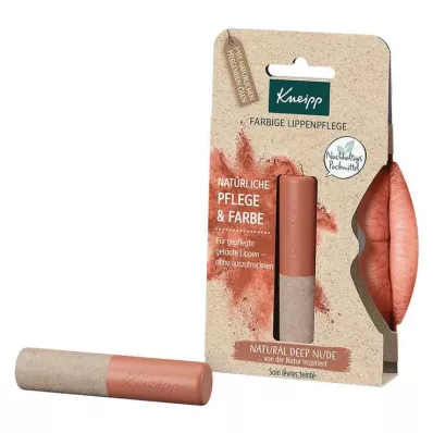 KNEIPP χρωματιστή φροντίδα χειλιών natural deep nude, 3,5 g KNEIPP χρωματιστή φροντίδα χειλιών natural deep nude, 3,5 g