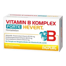 VITAMIN B KOMPLEX forte Hevert δισκία, 60 κάψουλες