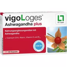 VIGOLOGES Ashwagandha plus κάψουλες, 60 κάψουλες