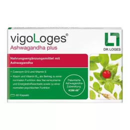 VIGOLOGES Ashwagandha plus κάψουλες, 120 κάψουλες