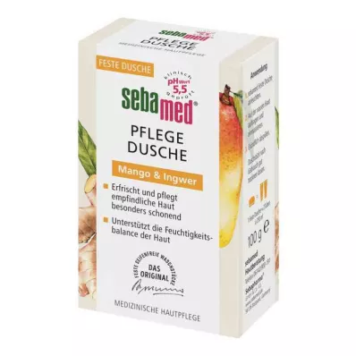 SEBAMED Ντους φροντίδας με μάνγκο &amp; Στερεό τζίντζερ, 100 g