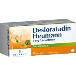 DESLORATADIN Heumann 5 mg επικαλυμμένα με λεπτό υμένιο δισκία, 10 τεμάχια