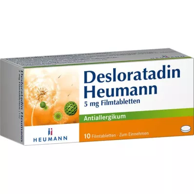 DESLORATADIN Heumann 5 mg επικαλυμμένα με λεπτό υμένιο δισκία, 10 τεμάχια