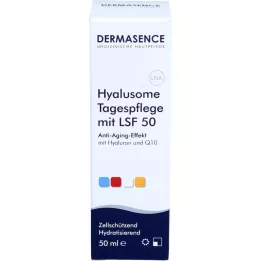 DERMASENCE Γαλάκτωμα ημερήσιας φροντίδας Hyalusome LSF 50, 50 ml