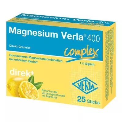Magnesium Verla 400 άμεσοι κόκκοι, 25 τεμάχια Magnesium Verla 400 άμεσοι κόκκοι, 25 τεμάχια