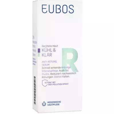 EUBOS KÜHL &amp; KLAR Ορός κατά της ερυθρότητας, 30 ml